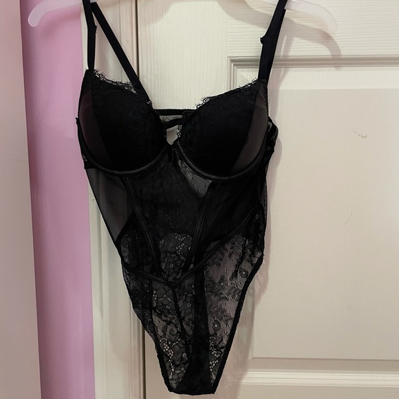 See-Through Lace Body Suit - Picture 2 of 3